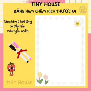 (Tặng kèm 2 bút) Bảng Ghi Chú Nam Châm Tủ Lạnh Nhiều Mẫu Khổ A4 Tiện Dụng, Bảng Nam Châm , Bảng Viết - B1D3