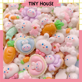Nam châm trang trí hít dính tủ lạnh hình thỏ cute cà rốt dễ thương (1 cái) T4A9
