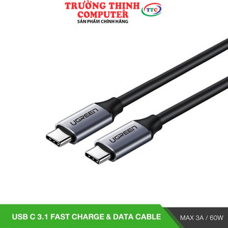 Cáp usb c to usb c 3.1 gen1, dài 1.5m - ugreen 50751