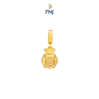 Hạt charm bạc đính ngọc trai pnjsilver nh00y060001
