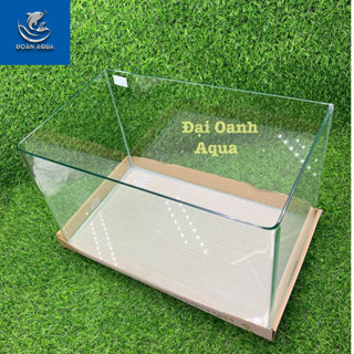 Bộ Bể Cá Kính Đúc 40cm Mini Để Bàn, Dài 40cm Rộng 24cm Cao 25cm - Bể Cá Cảnh Thủy Sinh Mini Siêu rẻ