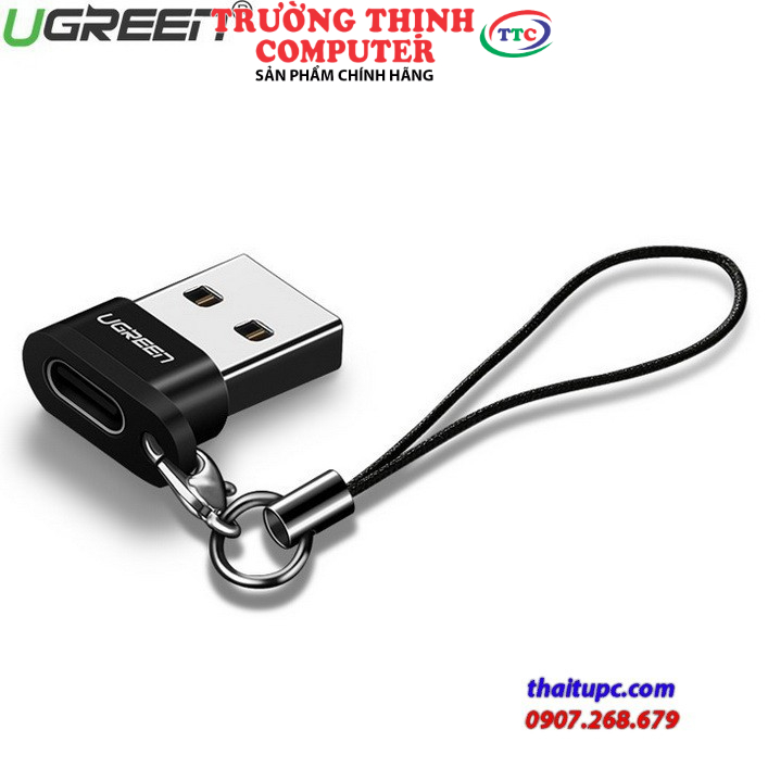 Đầu chuyển USB 2.0 sang USB type C Ugreen 50568
