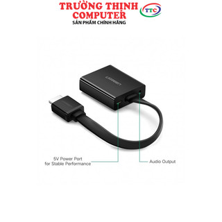 Cáp chuyển đổi hdmi to vga dẹt có audio ugreen 40248 - 40248