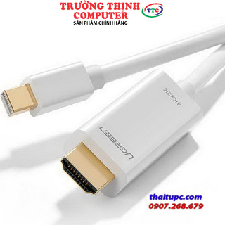 Cáp Mini DisplayPort to HDMI dài 1,5M độ phân giải 4K Ugreen 20849