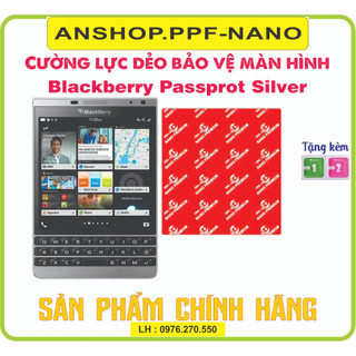 Cường lực dẻo bảo vệ màn hình điện thoại blackberry passport silver
