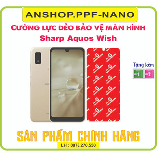Cường lực dẻo bảo vệ màn hình điện thoại Sharp Aquos Wish