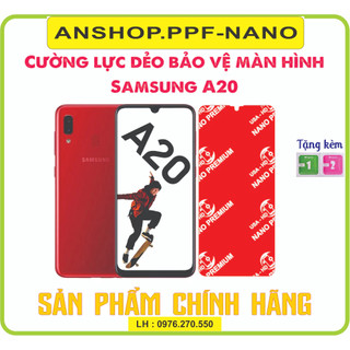 Cường lực dẻo bảo vệ màn hình điện thoại Samsung A20