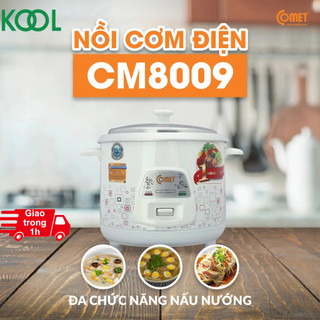 Nồi cơm điện nắp rời 1,2L COMET - CM8009 ( hoả tốc TPHCM )