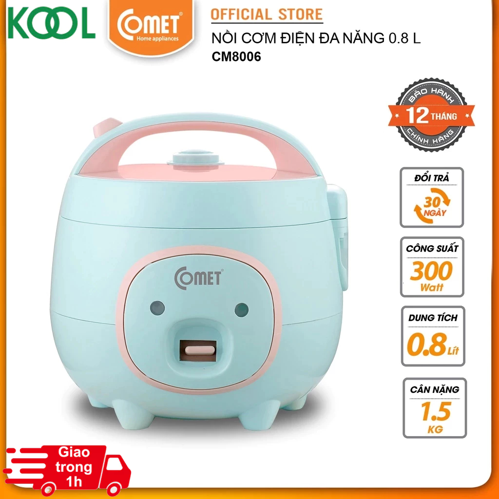 Nồi cơm điện Mini Comet - CM8006 ( hoả tốc TPHCM )