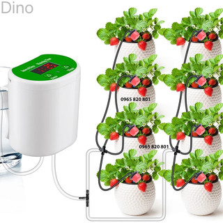 Bộ tưới cây nhỏ giọt tự động chạy pin