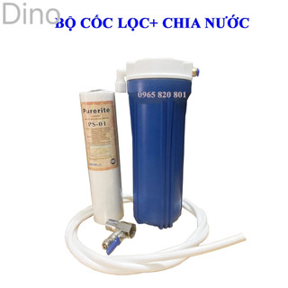 Com bo bộ cốc lọc+van chia nước