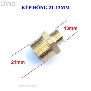 Kép đồng đầu ren ngoài 21mm-13mm