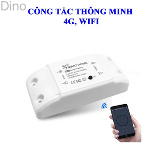 Công Tắc Thông Minh Điều Khiển Từ Xa Qua WIFI, 3G, 4G (Tuya Smart Basic) dùng cho điều khiển hệ thống phun sương