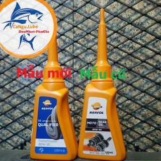 [Rẻ vô địch] Nhớt hộp số cao cấp Repsol Moto Gear Oil 80W90 120ml, nhớt lap xe tay ga cao cấp Repsol 120ml
