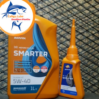 [DauNhot-PhuGia]Combo nhớt xe tay ga repsol 5W40, nhớt repsol tay ga 5W40 chai 1L mua combo để được giá tốt nhất