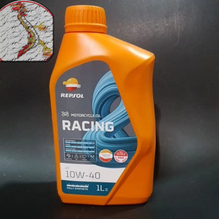 Nhớt repsol racing 10w40 4t fully synthetic 1 lít, nhớt repsol racing 10w40 tổng hợp 100% nhớt xe đua