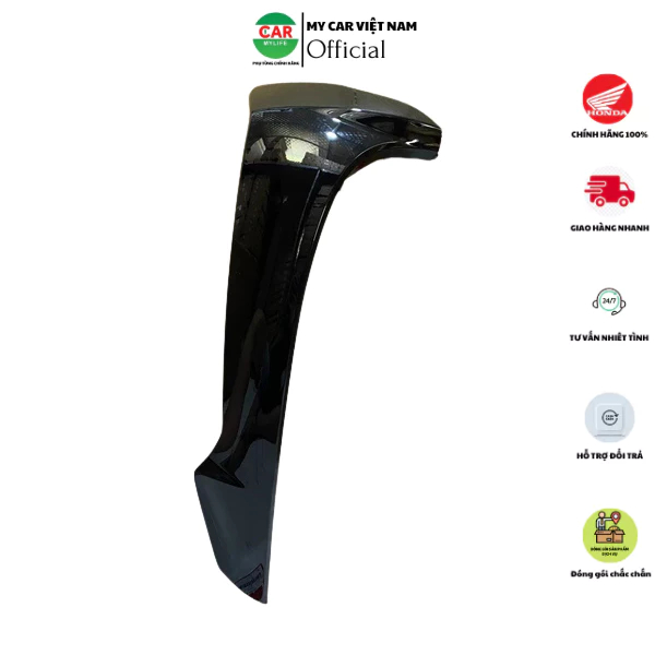Cánh yếm bên phải - bửng yếm HONDA WAVE A110 năm 2017-2018-2019-2022 màu Đen bóng.