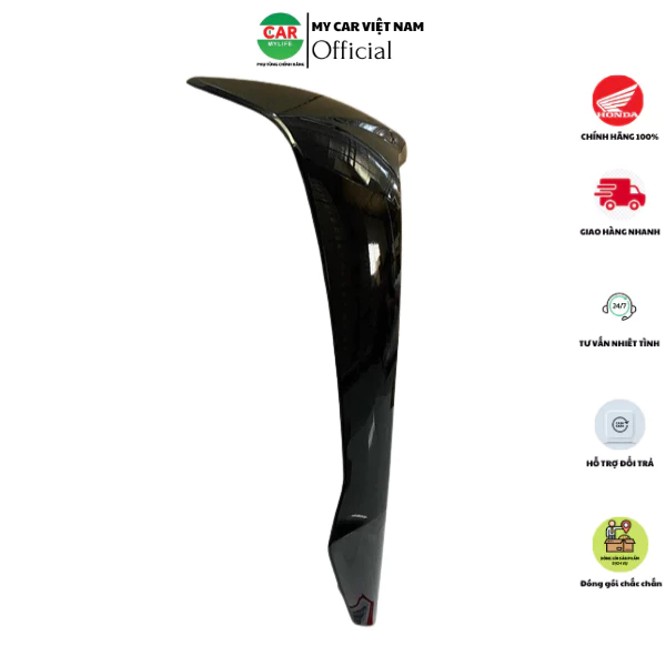 Cánh yếm bên phải - bửng yếm HONDA WAVE A110 năm 2017-2018-2019-2022 màu Đen bóng.