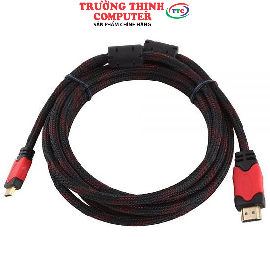 Cáp HDMI 3 mét bọc lưới chống nhiễu