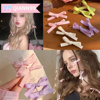 😍Qian😍Kẹp tóc nơ Mini phong cách lolita xinh xắn, kẹp tóc nơ nhỏ dễ thương