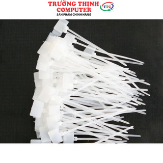 DÂY RÚT NHỰA CÓ MẶT BẢNG GHI CHÚ (100 sợi/túi)