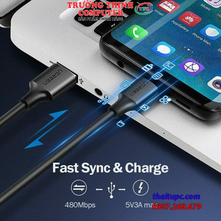 Cáp USB to USB-C Data Cable, Dài 2m - UGREEN 60118