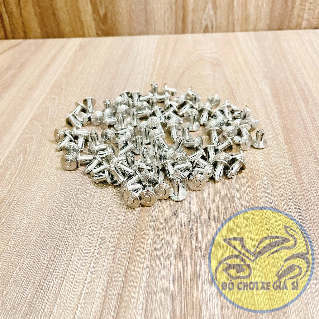 NÚT BẤM DÀN ÁO INOX 304 SIÊU SÁNG CHO CÁC LOẠI XE