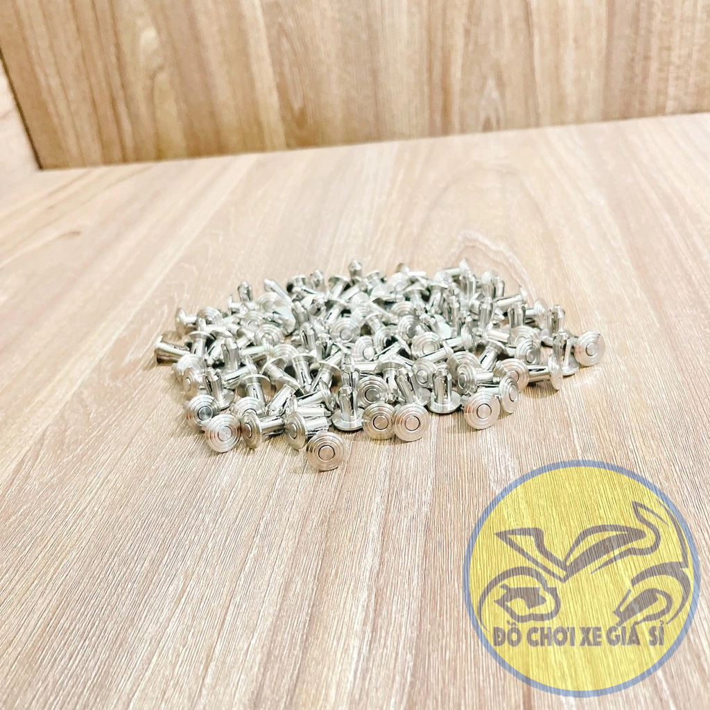 NÚT BẤM DÀN ÁO INOX 304 SIÊU SÁNG CHO CÁC LOẠI XE