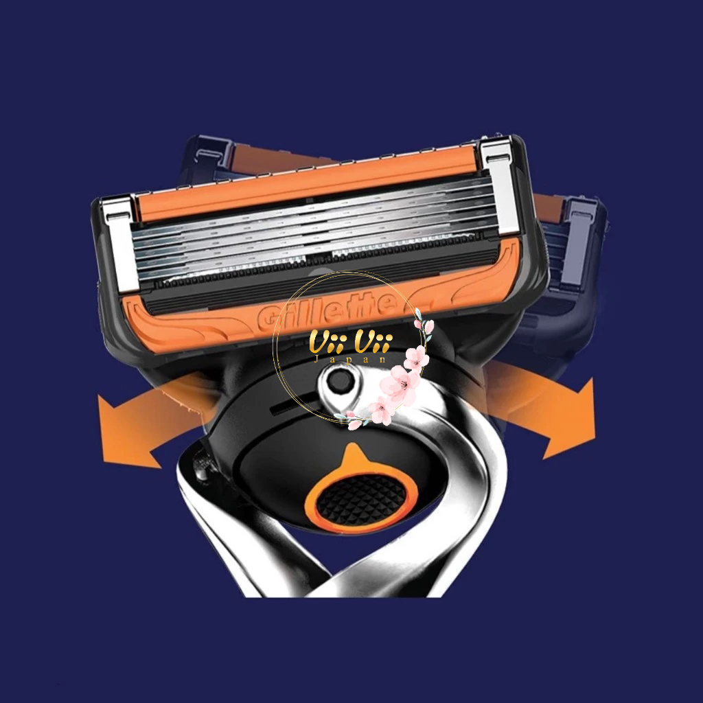 Bàn Cạo Pin Gillette + 13 Lưỡi Dao Thay
