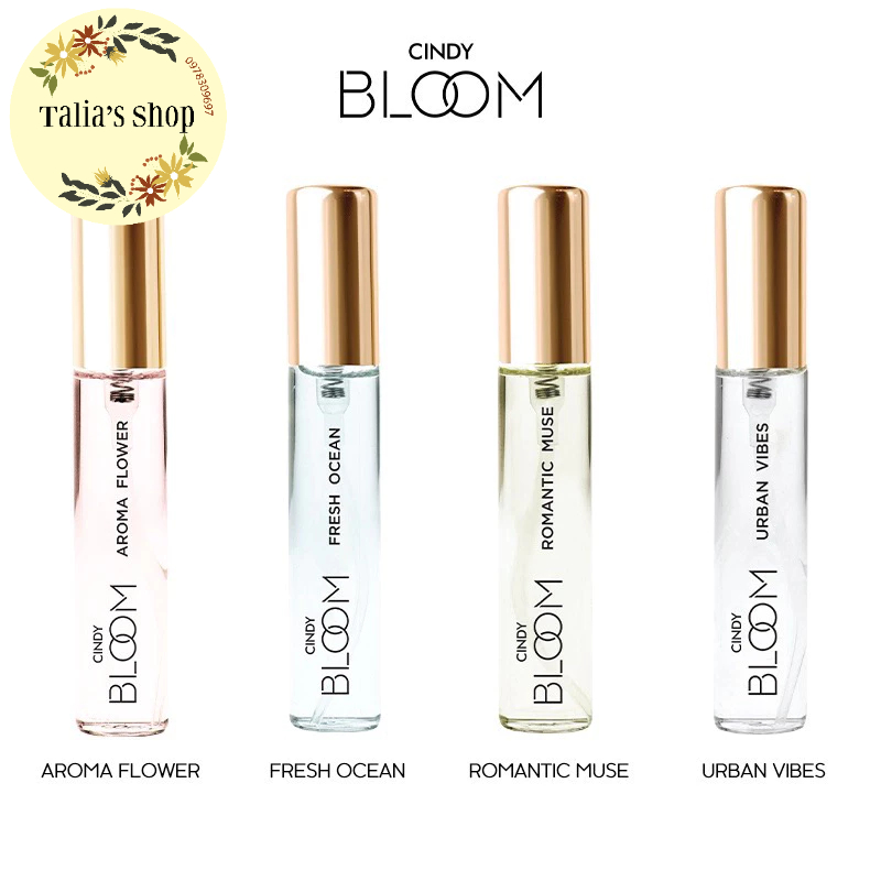 GIFT - Nước hoa Bloom Aroma Flower 10ml