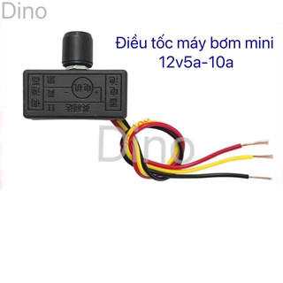 Điều tốc,chiết áp điều chỉnh tốc độ máy bơm mini 12v 5a,10a - motor 775,895,885