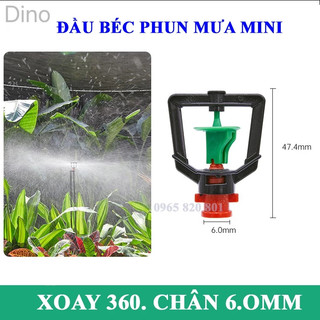 Đầu béc phun mưa xoay 360 dùng tưới cây,làm mát