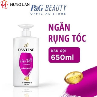 Dầu gội Pantene ngăn rụng tóc chai 650ml chính hãng