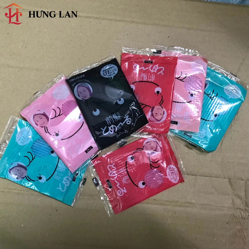 Miếng Dán Tóc Trang Điểm - Miếng dán tóc mái rửa mặt
