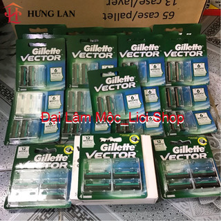 Lưỡi dao cạo râu Gillette Vector +4 và +2