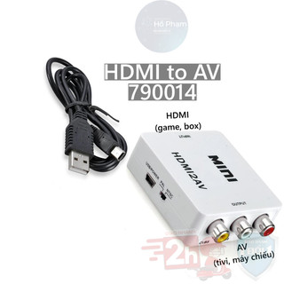 Hộp chuyển tín hiệu HDMI ra AV, AV to HDMI - Hồ Phạm