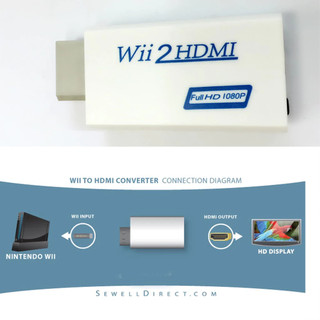 Đầu chuyển tín hiệu từ đầu Wii ra HDMI cho màn hình, tivi - Hồ Phạm