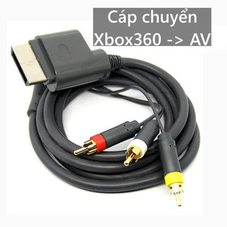 Cáp chuyển tín hiệu từ Xbox 360 ra tivi AV, component - Hồ Phạm