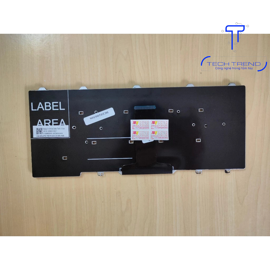 Bàn phím laptop Dell Latitude 7350 7450 7470 7480 7490 E7450 E7470 E7480 E7470 E7490 0w93f7 Phím không chuột