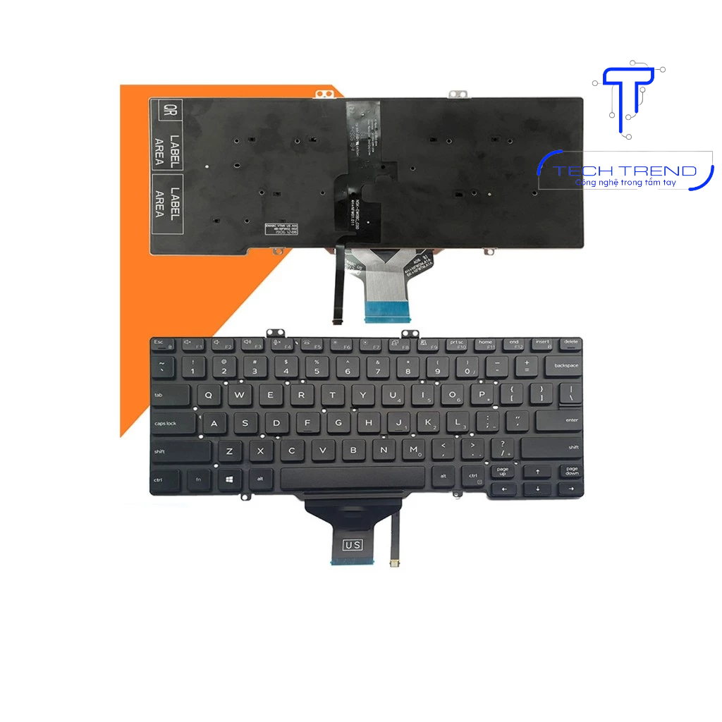 Bàn phím laptop Dell Latitude 7350 7450 7470 7480 7490 E7450 E7470 E7480 E7470 E7490 0w93f7 Phím không chuột