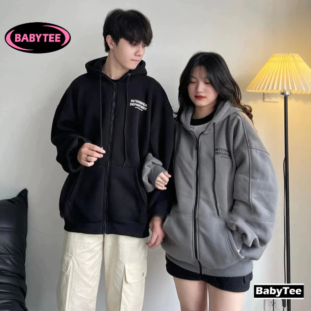 Áo khoác Bomber INTER BREAK Dây Kéo Chất Nỉ PE, Mẫu Hot lên form mặc đẹp ulzzang nam nữ Unisex BABYTEE