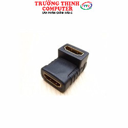 ĐẦU NỐI HDMI 2 ĐẦU ÂM 90 ĐỘ
