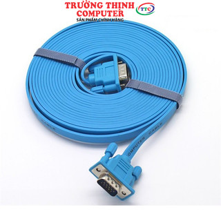 Cáp vga 15m mỏng dẹt dtech dt-69f15