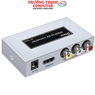 Bộ chuyển hdmi to av + audio dtech