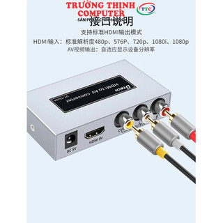 Hdmi to av dtech full hd 1080