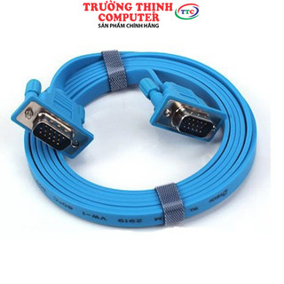 Cáp VGA 3m mỏng dẹt DTECH DT-69F30 chính hãng