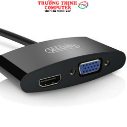Cáp chuyển đổi mini displayport to vga hdmi unitek 6328