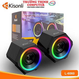 Loa vi tính 2.0 kisonli l-6060 led