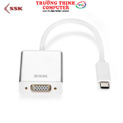 Cáp usb type c to vga ssk shu c015 hàng chính hãng , giá tốt