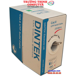 Cáp Mạng DINTEK CAT.6 UTP 100m